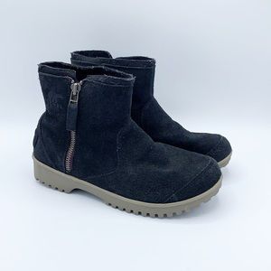 Sorel ✔️ Women’s Explorer Suede Winter Snow Boot Ankle Zip Boot